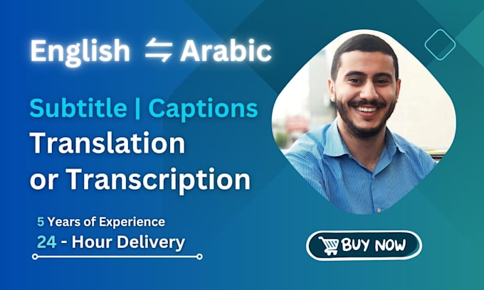 add or translate english, arabic subtitles or captions to your video