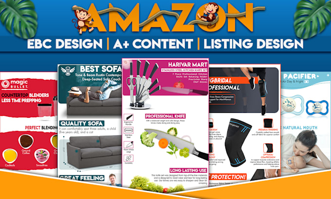 do amazon ebc design, a plus content, amazon listing images