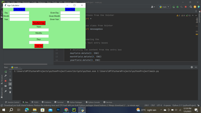 Do any python project with gui using tkinter by Waleed_540 | Fiverr