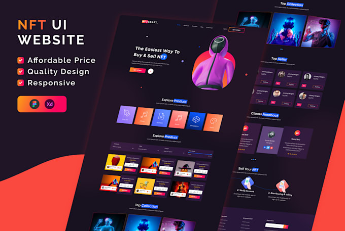 Do website ui ux design, mobile app ui ux design by Km_rocky | Fiverr