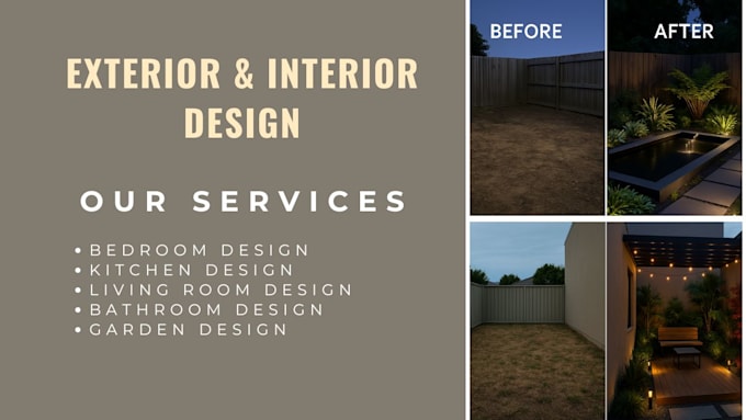 create stunning interior, exterior, and landscape designs with photorealistic