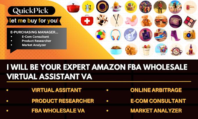 Be your expert amazon fba wholesale virtual assistant va by Hajjaran ...