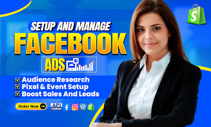 Set up and manage facebook and instagram ads campaign for your business ...