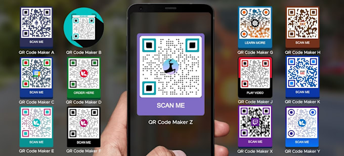 Nice Qr Code Creater Create professional qr code generator with logo in minutes by Anass_01 ...