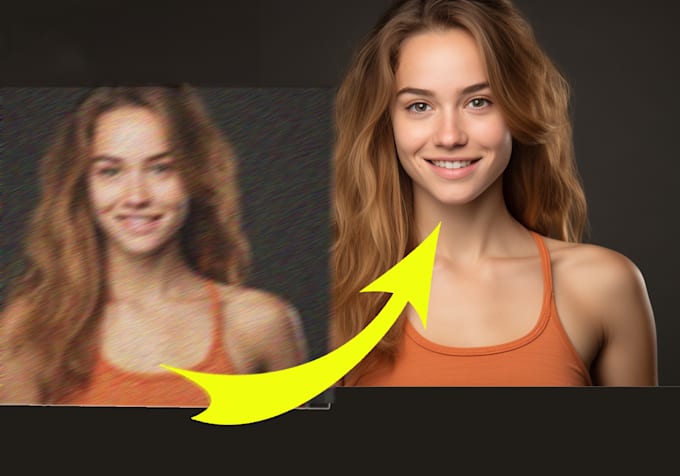 convert your low res photo to high resolution