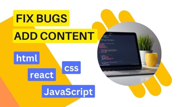 Fix bugs or add content in html css or javascript code by Bipul_dev ...