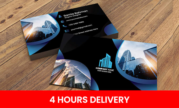 design business card, visiting card within 24 hours