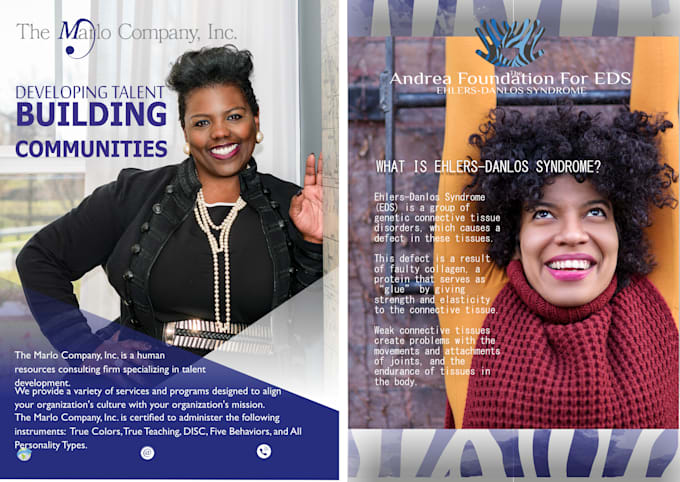 design a flyer or poster for you