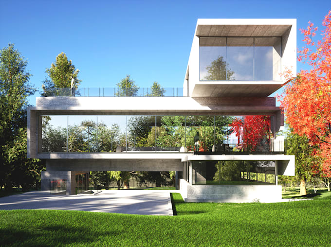 Render your architectural design by Athanasius__ | Fiverr
