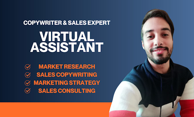be your sales, business and copywriter virtual assistant VA