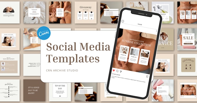 Design professional social media templates in canva by Carina_avila ...