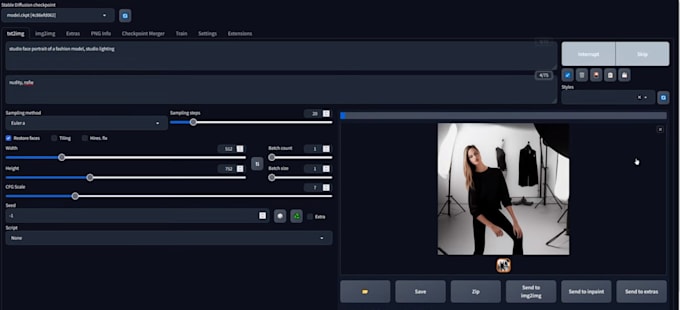 install and setup stable diffusion like midjourney no gpu