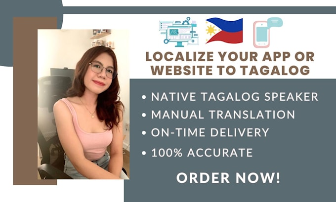 localize your app or website to filipino or tagalog