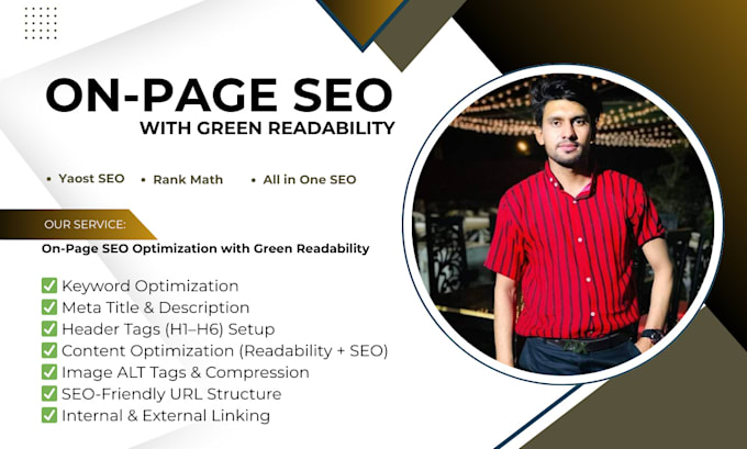 do on page SEO optimization with green readability