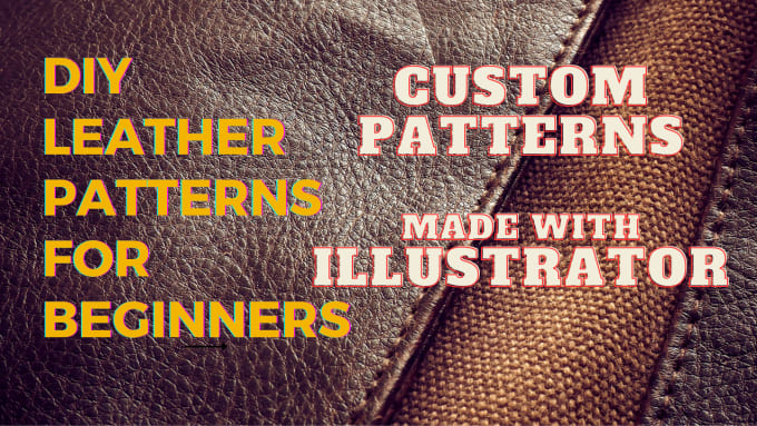 Create illustrator patterns for leather wallets by Mohamedsabry374 Fiverr