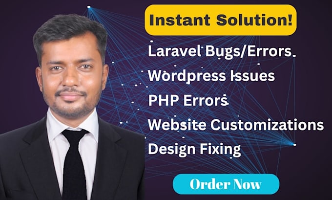 fix any website bugs, errors, and technical issues