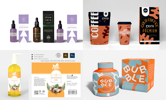 Design product packaging, label design and box design by Ali_aowsaf ...