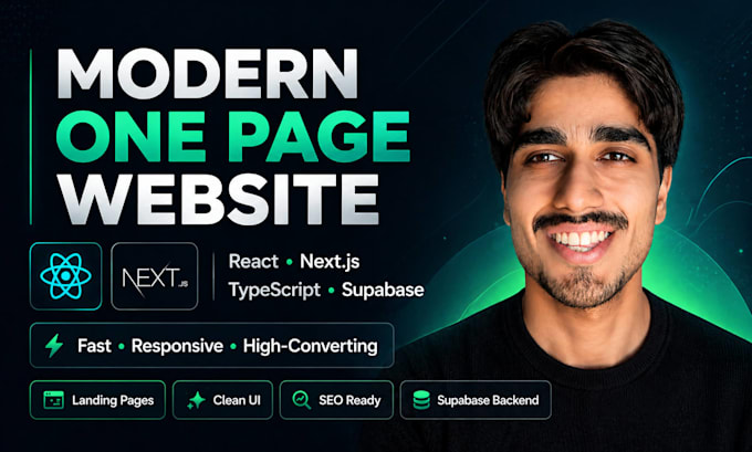 deploy a modern website using nextjs and supabase as backend