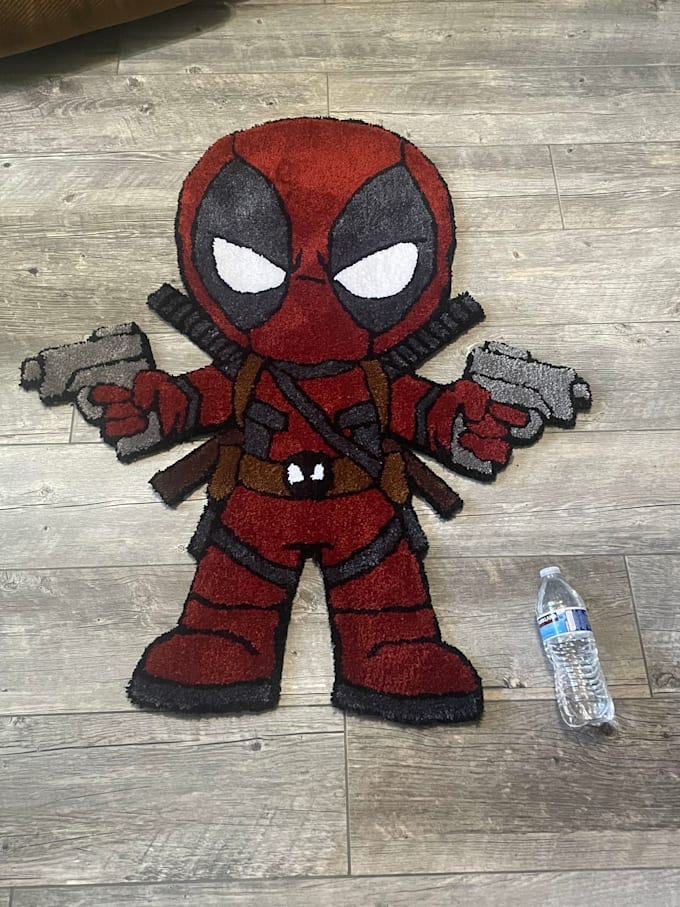 Make you a custom rug, send a picture and i can make it by Jakenorris25