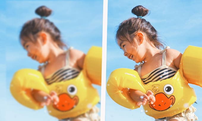 sharpen upscale enhance photo resize image service