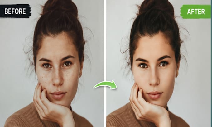 retouch headshots and portrait photos professionally