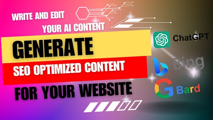 write and edit ai generated content for SEO optimization