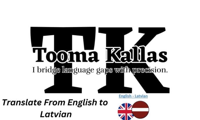 Stranden Underskrift Learner Do a cutting edge english translation to latvian by Toomakallas | Fiverr