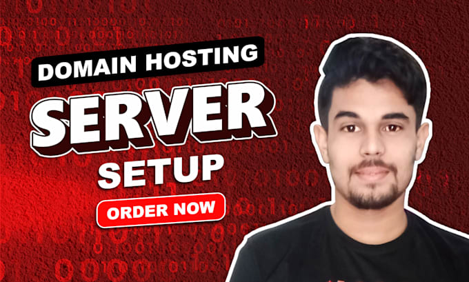 setup your domain and hosting server