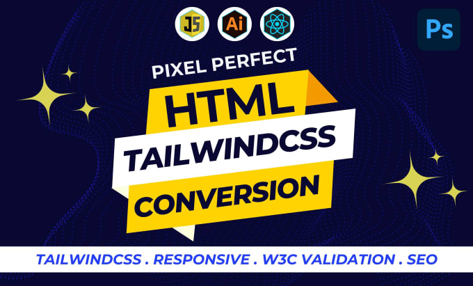 Convert Figma To Html Css Psd To Html Responsive Tailwindcss By