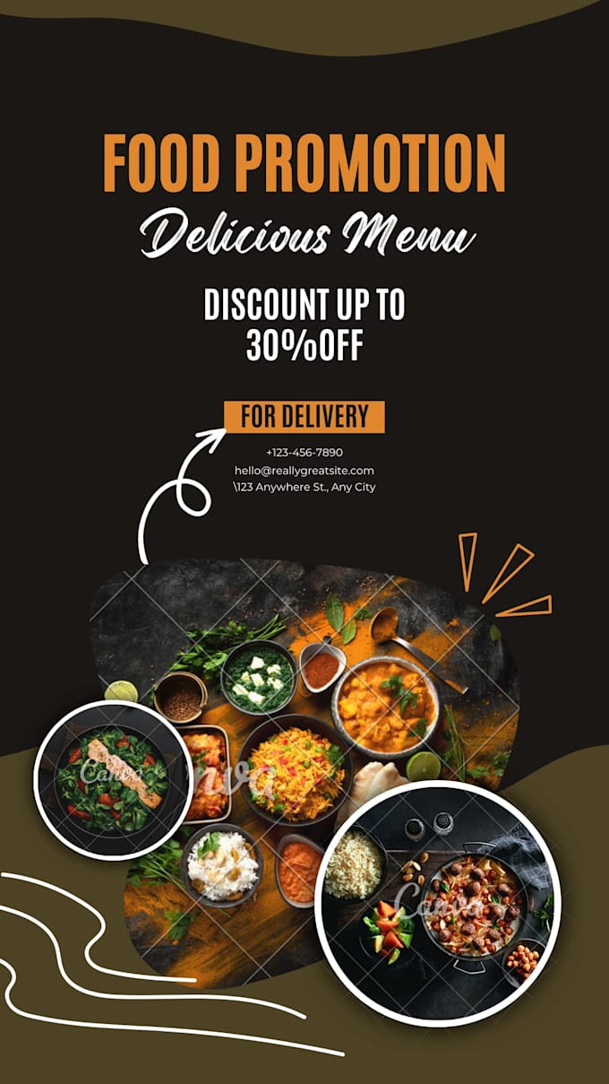 Design motion, social media kit, dj, club, party event flyer