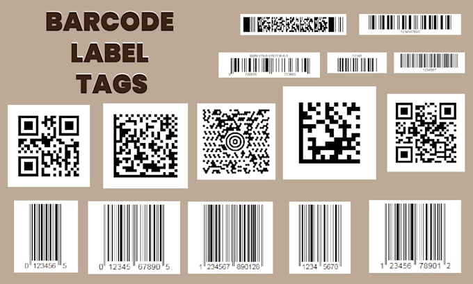 qr code or barcode label sticker within 1 hour