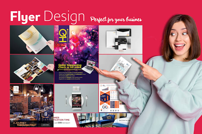 design a professional flyer, brochure or social media posts