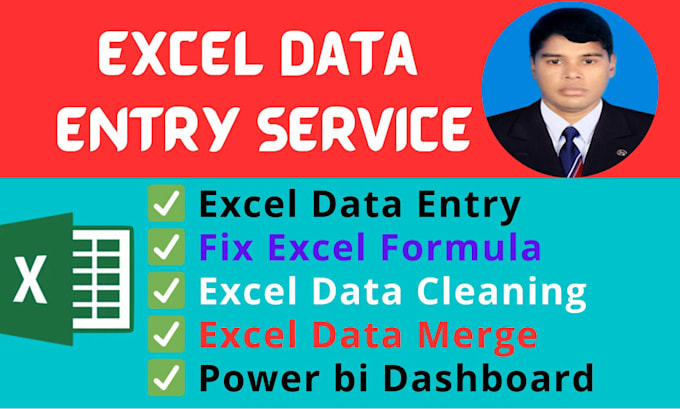 fix excel formula, power bi dashboard, excel data cleaning and formatting