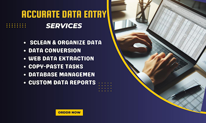 be your virtual assistant and data entry operator
