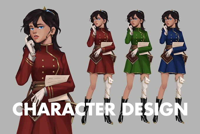 Make a character sheet for you by Yansuro | Fiverr