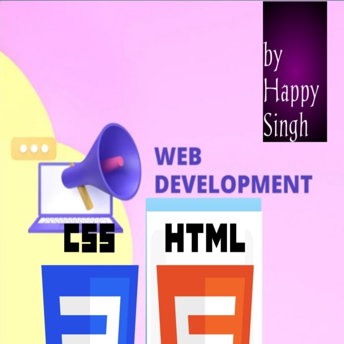 Html css web developer by Happysingh822 | Fiverr