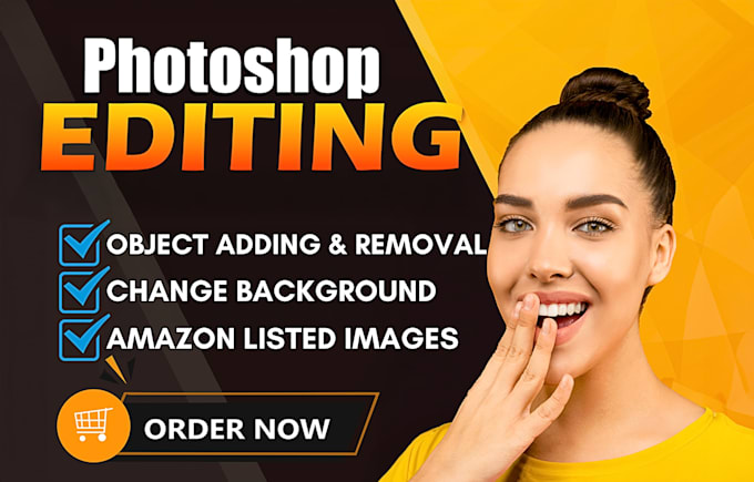 add or remove objects, people, edit photo background in 24h
