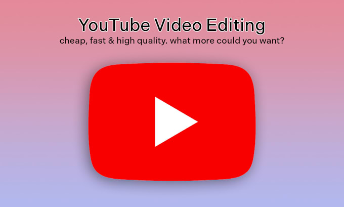 edit your youtube video quickly and with high quality