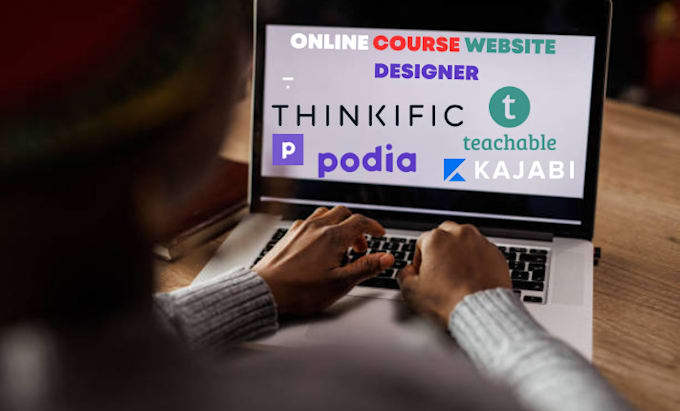 Build online course website using teachable thinkific podia sales page