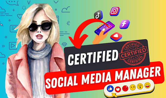 manage social media accounts, facebook, tiktok, threads, twitter and instagram