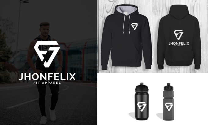 Do fitness apparel clothing brand logo by Fivprode