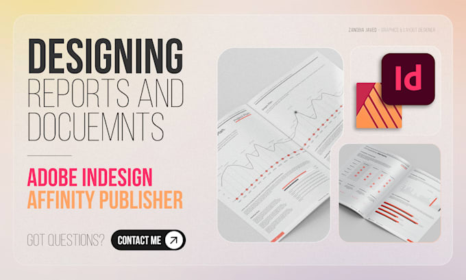 design reports, brochures, magazines, catalogs, presentations