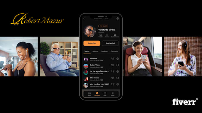 develop top ranking music app, music streaming platform