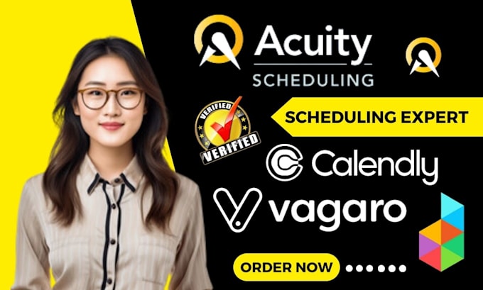 Setup acuity acuity scheduling booking appointment vagaro calendly
