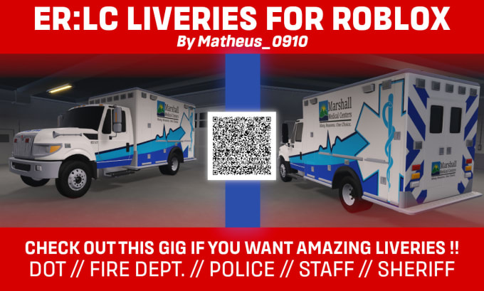 make customized liveries for your erlc server on roblox