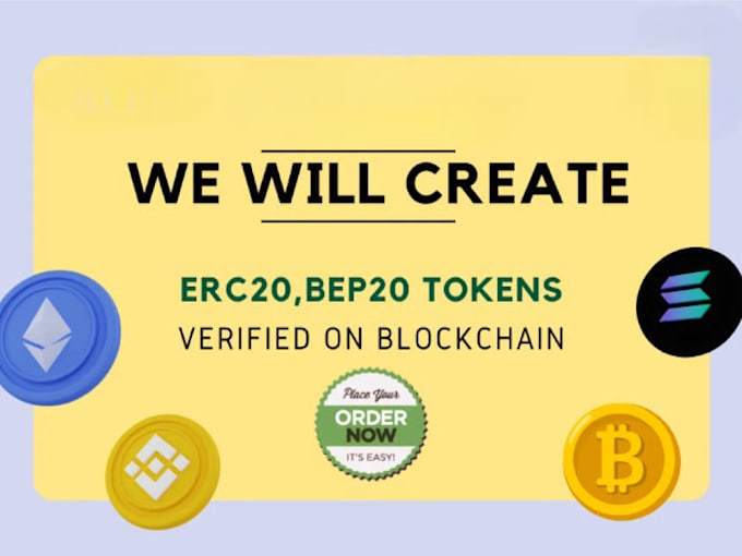 create bep20 or erc20 token verified on blockchain