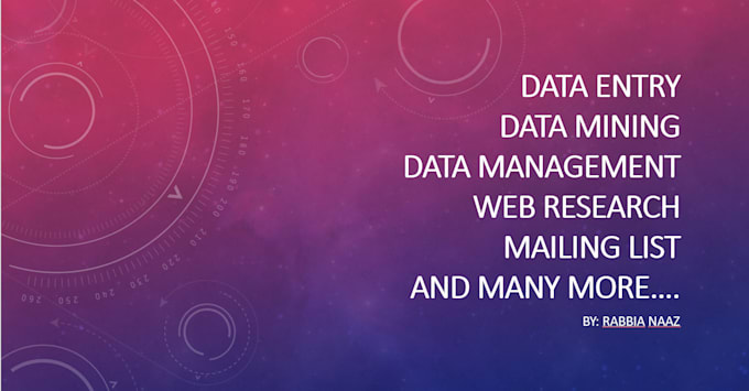 do data entry, copy paste, and web research