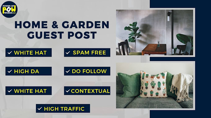 do home and garden guest post on high da, high traffic with dofollow backlinks