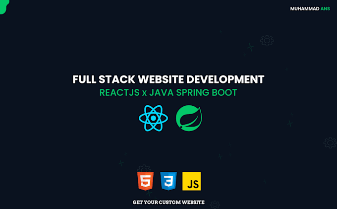 Engineer full stack react with java spring boot applications by Mohd ...