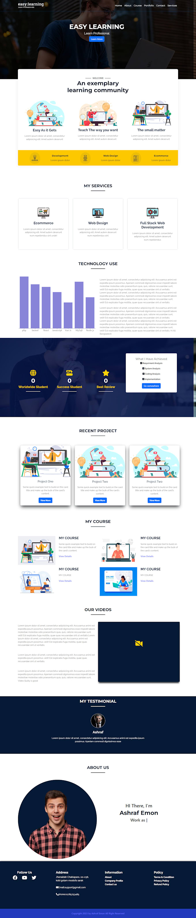 Convert figma psd to react js and create stunning responsive websites ...